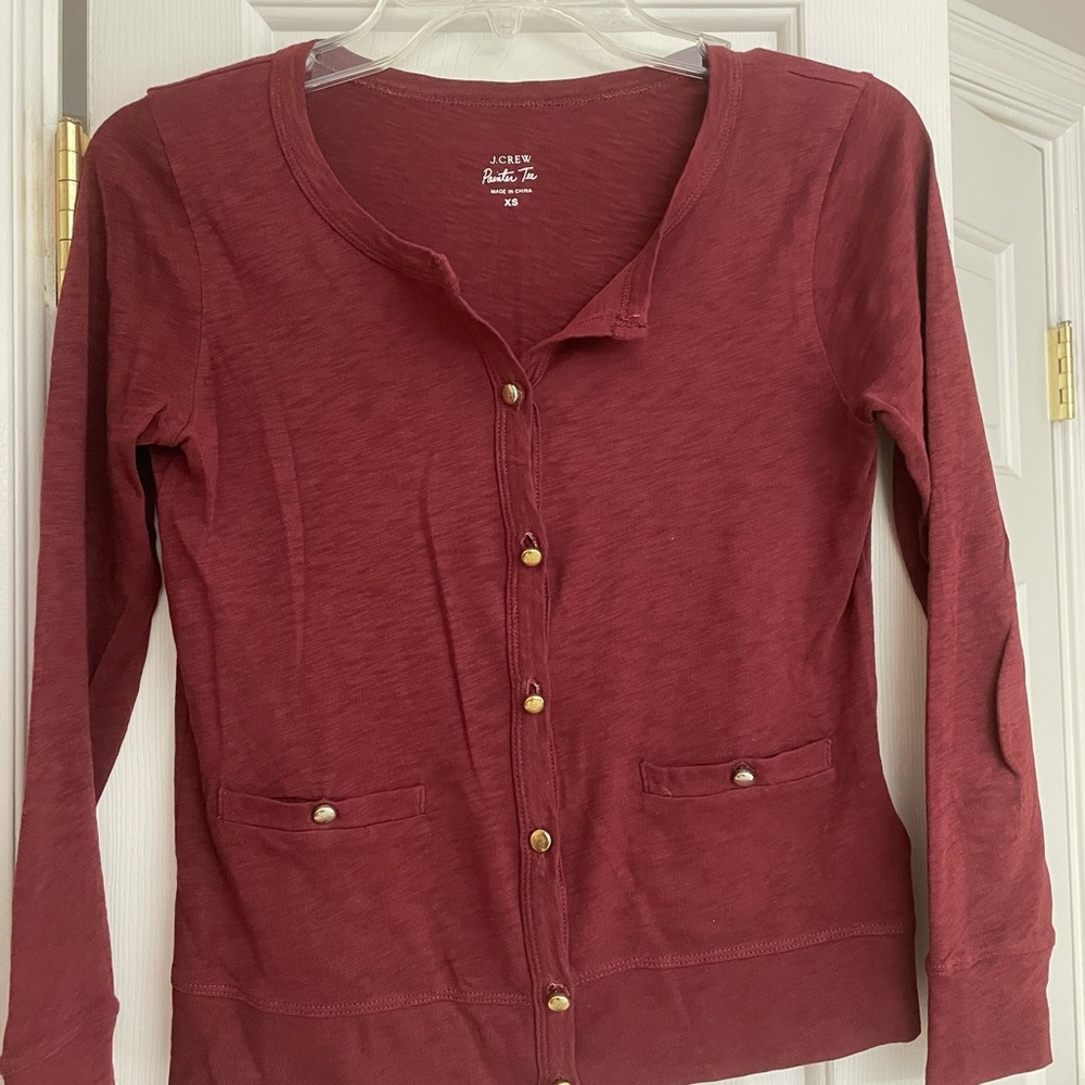 J Crew button up top